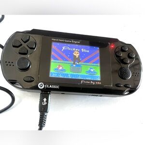 Hand Held Game Engine Pocket Boy 8 Bit Console Tested Working SEGA GENESIS 1403